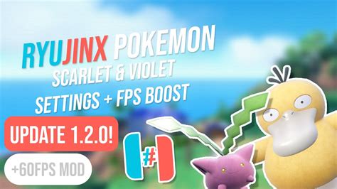 pokemon scarlet 60 fps|pokemon scarlet 60fps ryujinx.